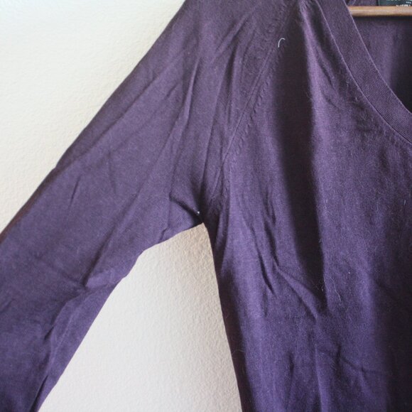 NWOT Banana Republic V Neck Forever Sweater - Picture 3 of 5